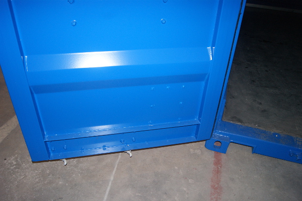 open-top container door